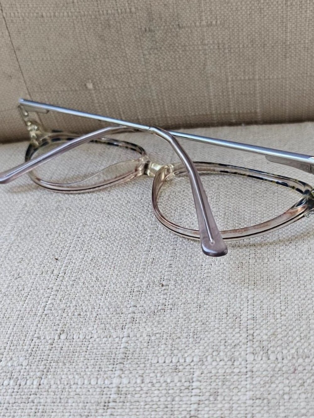 Vintage Adsenco Women Eyeglasses Frame HELEN Eyewear Blue/Clear Tone Glasses - Picture 8 of 12